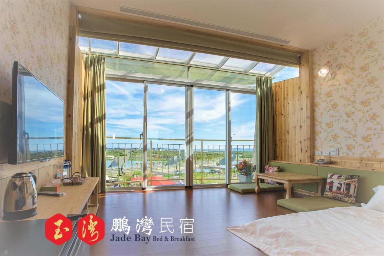 玉灣鵬灣民宿jade Bay B&B Donggang Zewnętrze zdjęcie